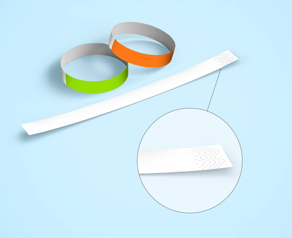 Pulseira Laserband Hospitalar em nylon extra resistente