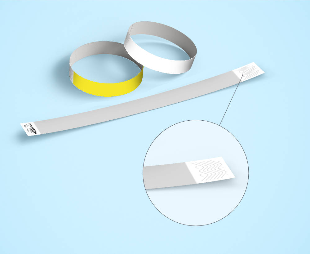 Pulseira Tyvek Econ&ocirc;mica Hospitalar para uso pr&aacute;tico e acess&iacute;vel