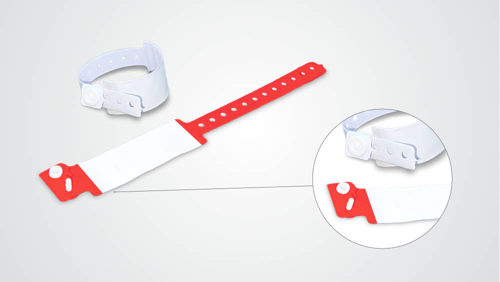 Pulseira Vinil Infantil Hospitalar da PasseVIP