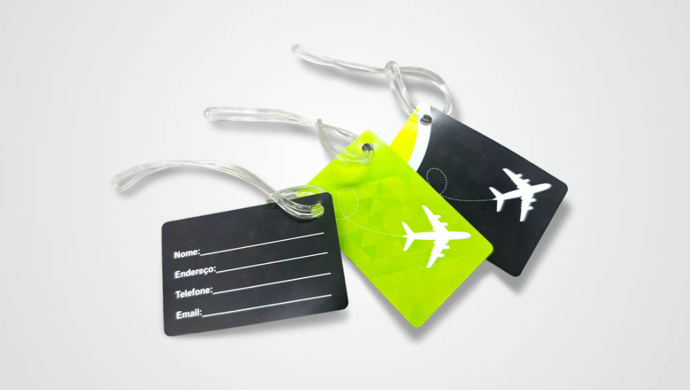 Tag de Bagagem em PVC da PasseVIP