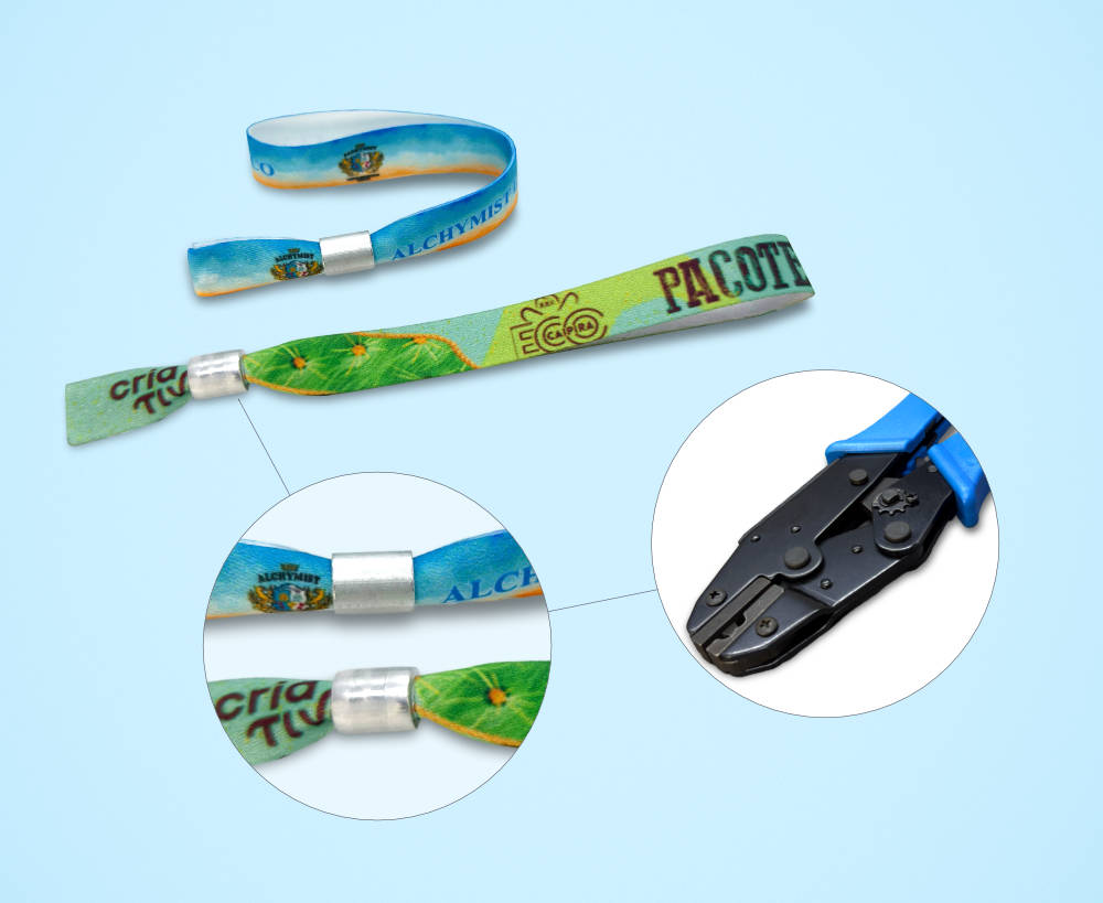 Pulseira Alumilock 15mm com fecho de alum&iacute;nio refor&ccedil;ado