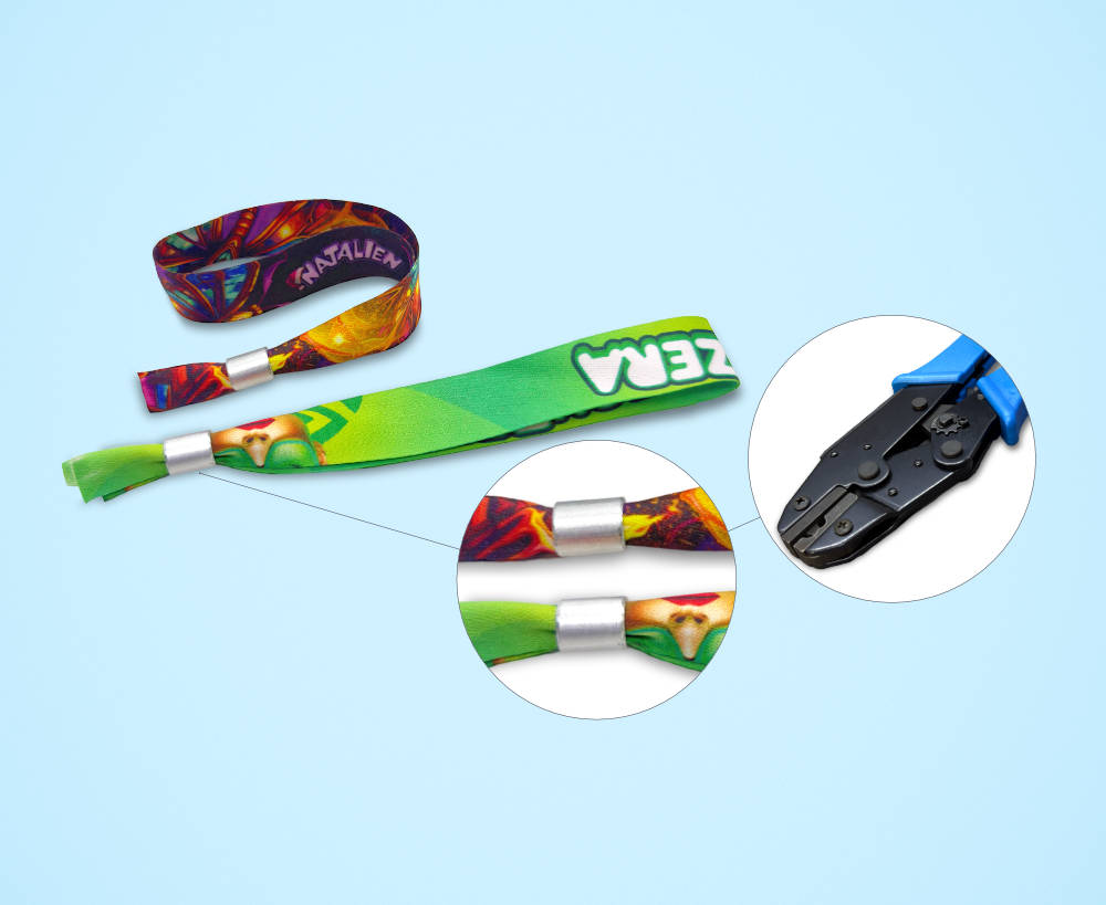 Pulseira Alumilock 20mm com ampla &aacute;rea para marca