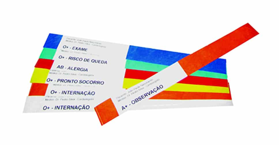 Como as pulseiras hospitalares são úteis para a segurança do paciente?